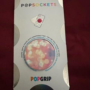 NWT Pink Confetti PopSocket Pop Grip